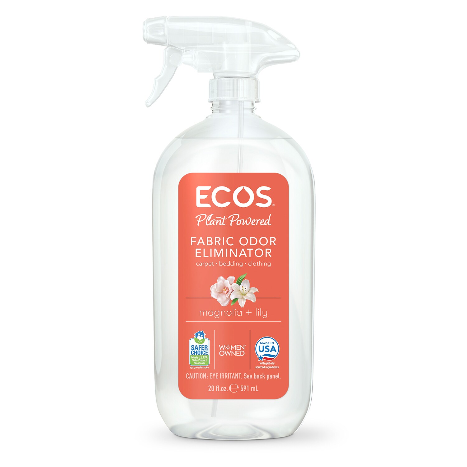 ECOS Breeze Fabric Refresher & Odor Eliminator, Magnolia & Lily