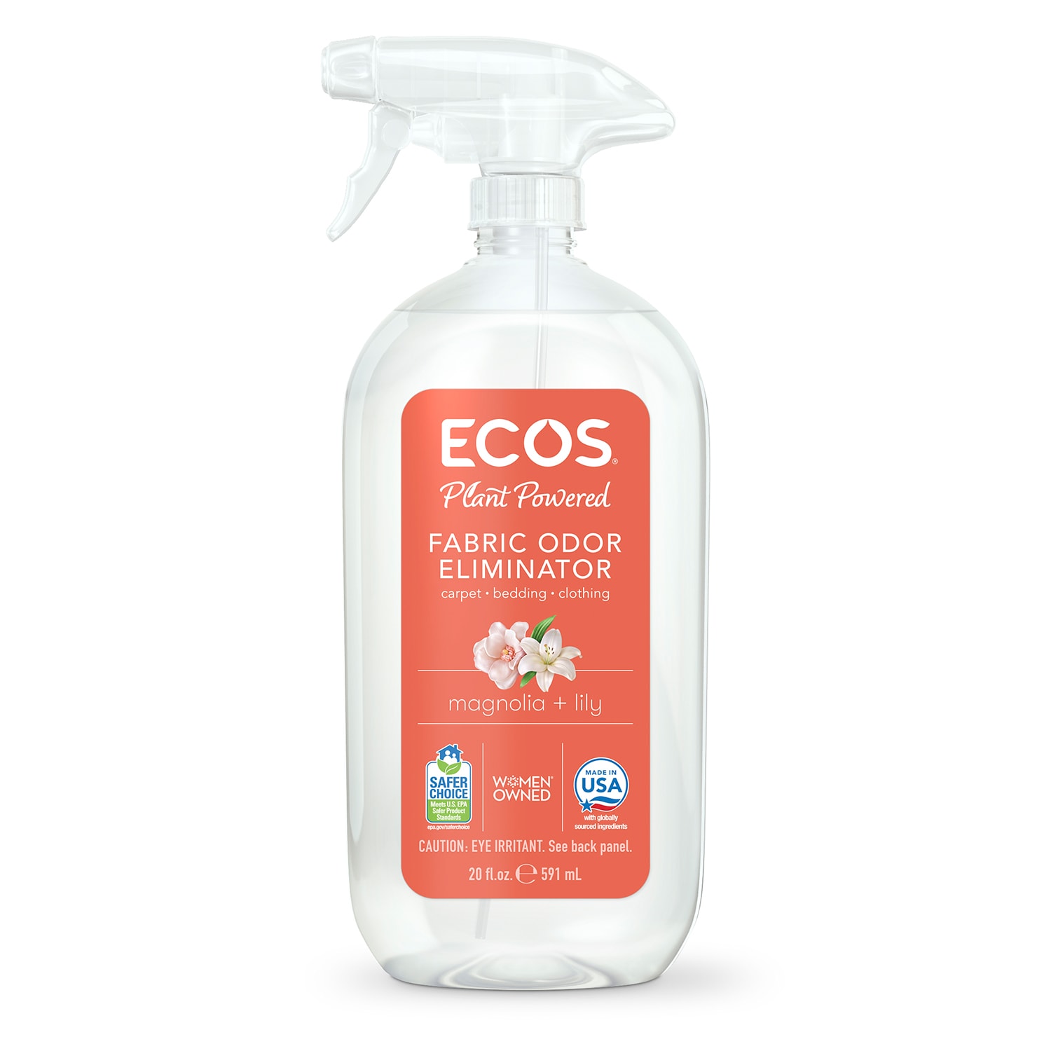 ECOS Breeze Fabric Refresher & Odor Eliminator, Magnolia & Lily