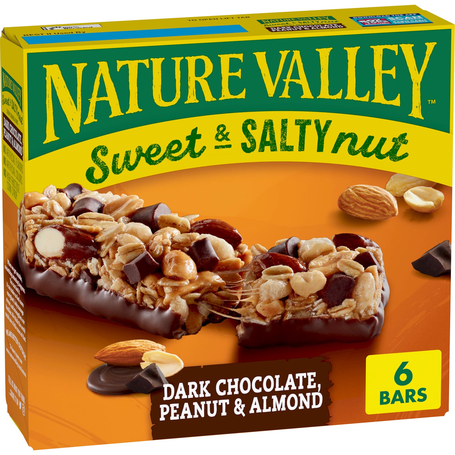 Nature Valley Sweet & Salty Granola Bars, Dark Chocolate, Peanut & Almond