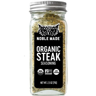 The New Primal Noble Made Organic Steak Seasoning