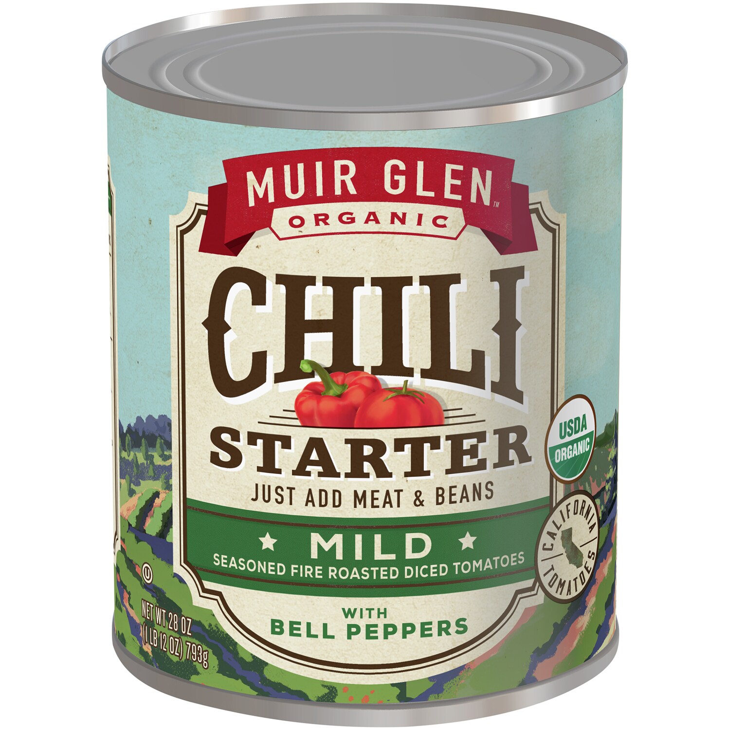 Muir Glen Organic Chili Starter with Bell Peppers, Mild