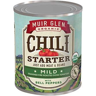 Muir Glen Organic Chili Starter with Bell Peppers, Mild