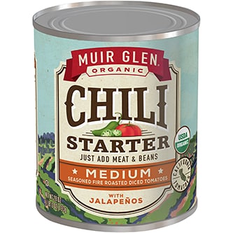 Muir Glen Organic Chili Starter with Jalapeños, Medium