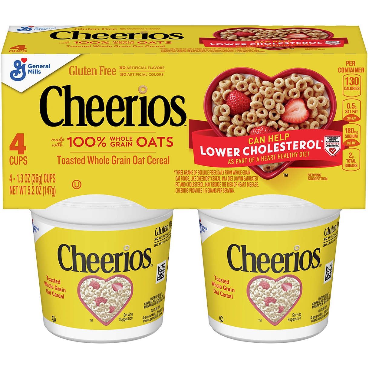 General Mills Cheerios Cereal Cups