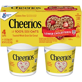 General Mills Cheerios Cereal Cups