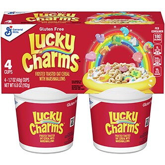 General Mills Lucky Charms Cereal Cups