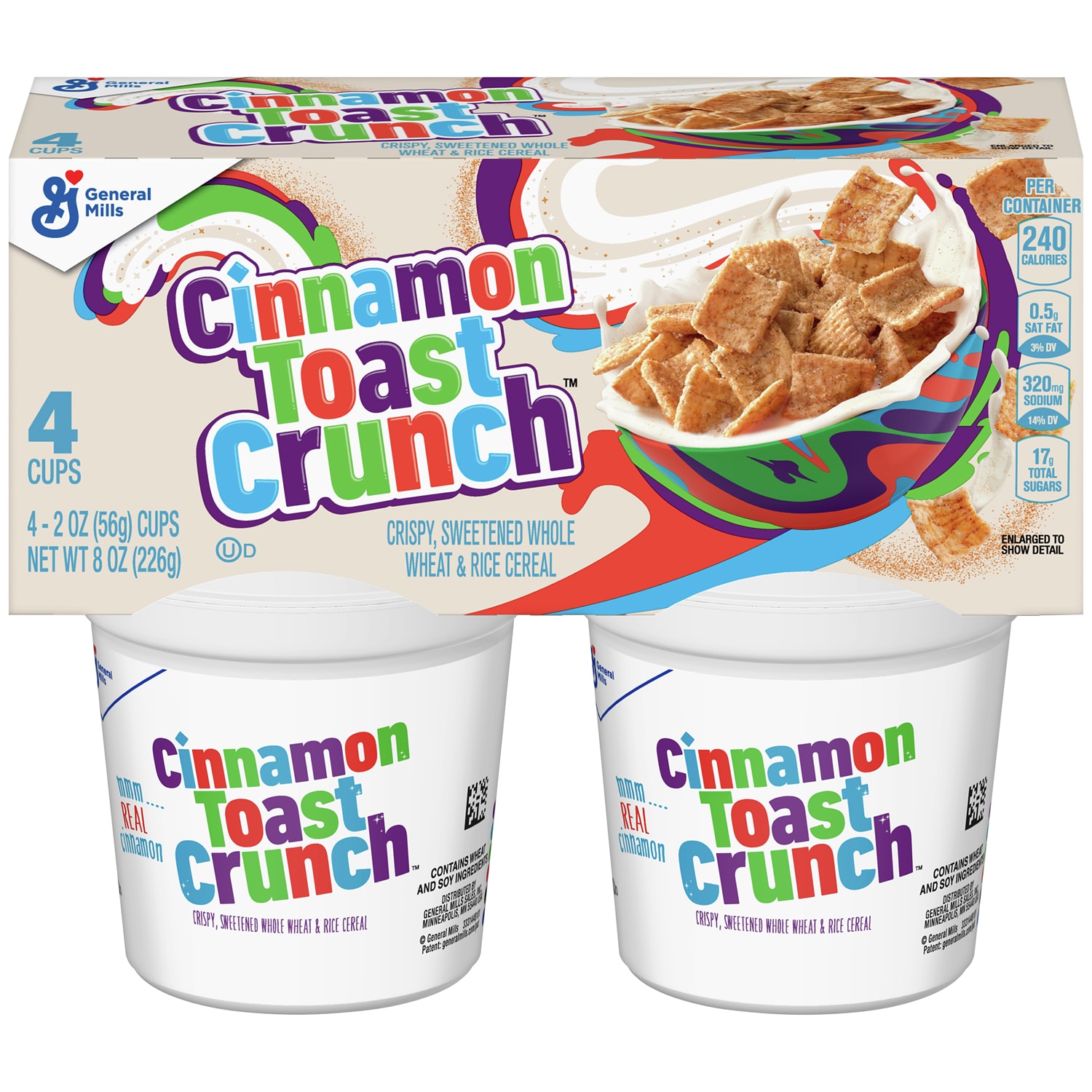 General Mills Cinnamon Toast Crunch Cereal Cups