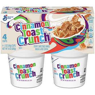General Mills Cinnamon Toast Crunch Cereal Cups