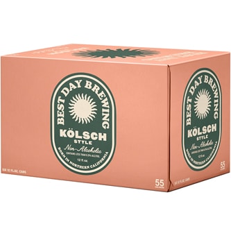 Best Day Brewing Non-Alcoholic Kölsch, Cans