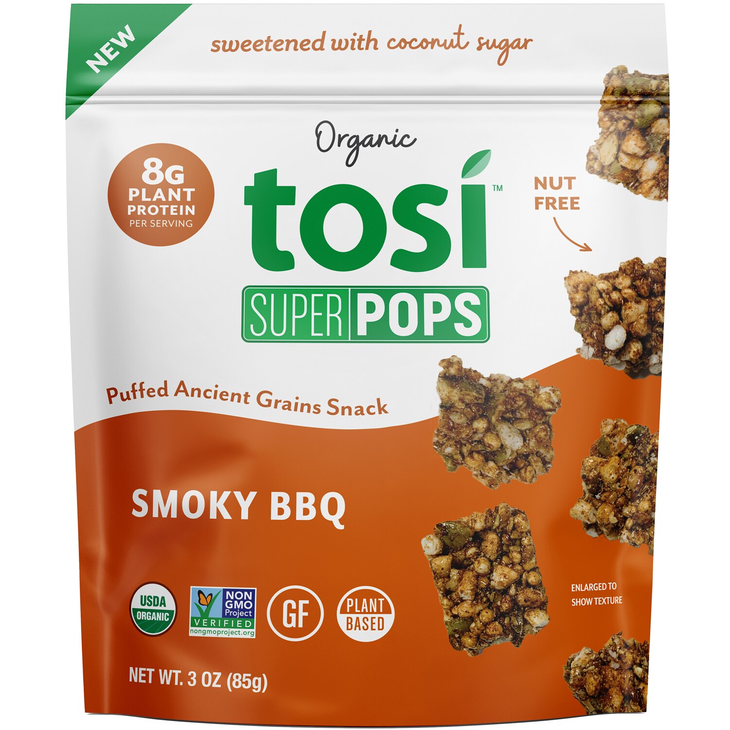 Tosi Organic SuperPops, Smoky BBQ