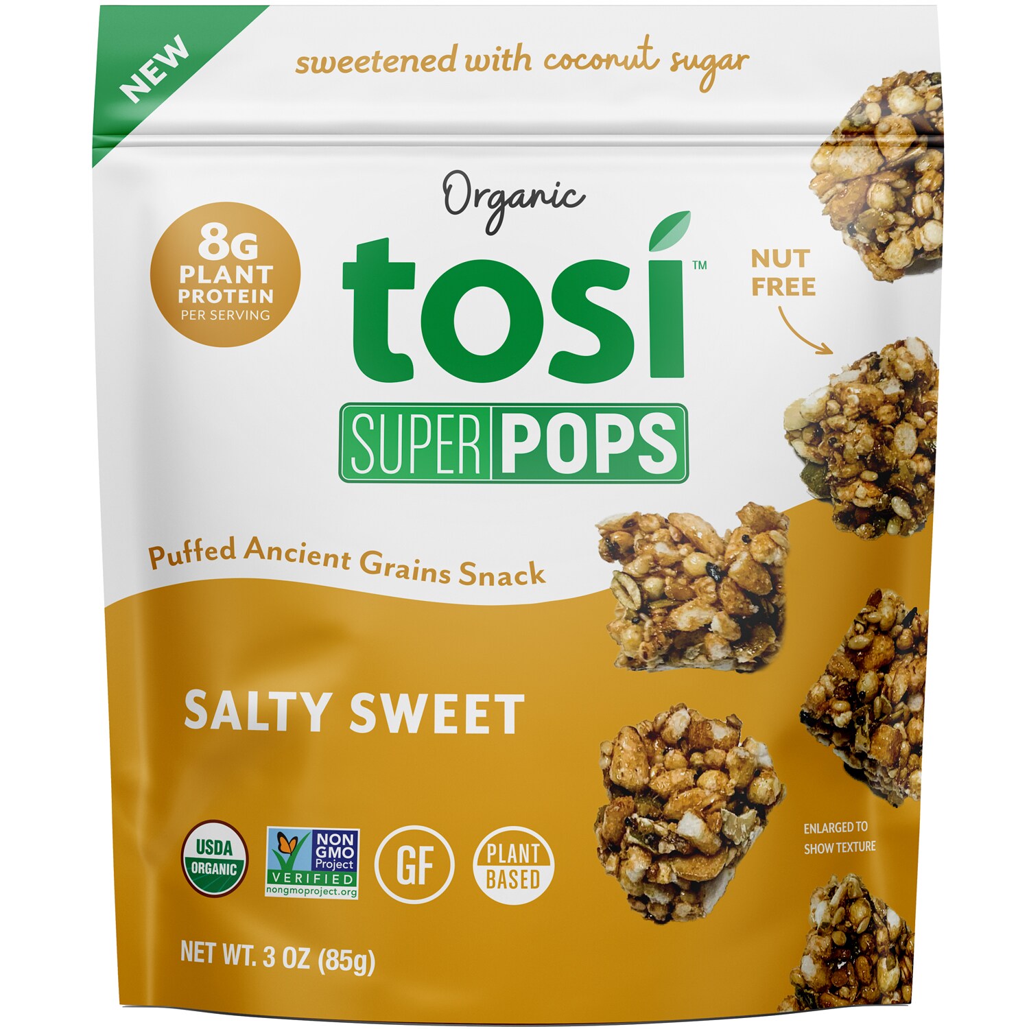 Tosi Organic SuperPops, Salty Sweet