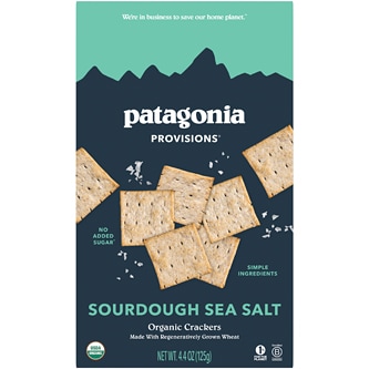 Patagonia Provisions Organic Crackers, Sourdough Sea Salt