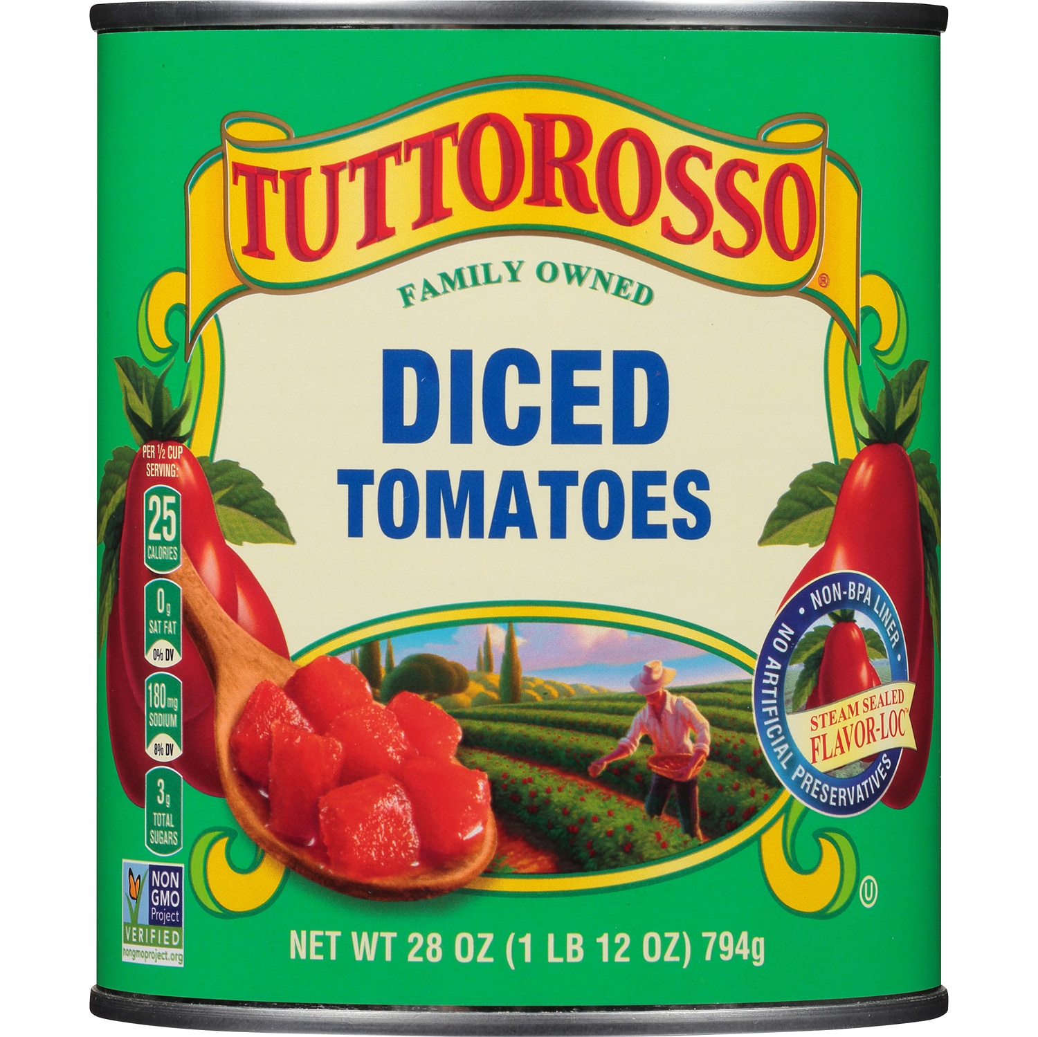 Tuttorosso Diced Tomatoes