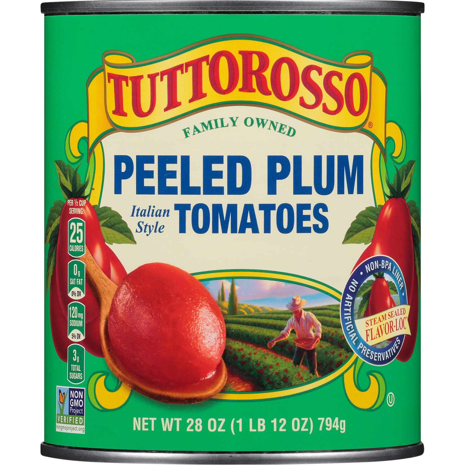 Tuttorosso Peeled Plum Tomatoes
