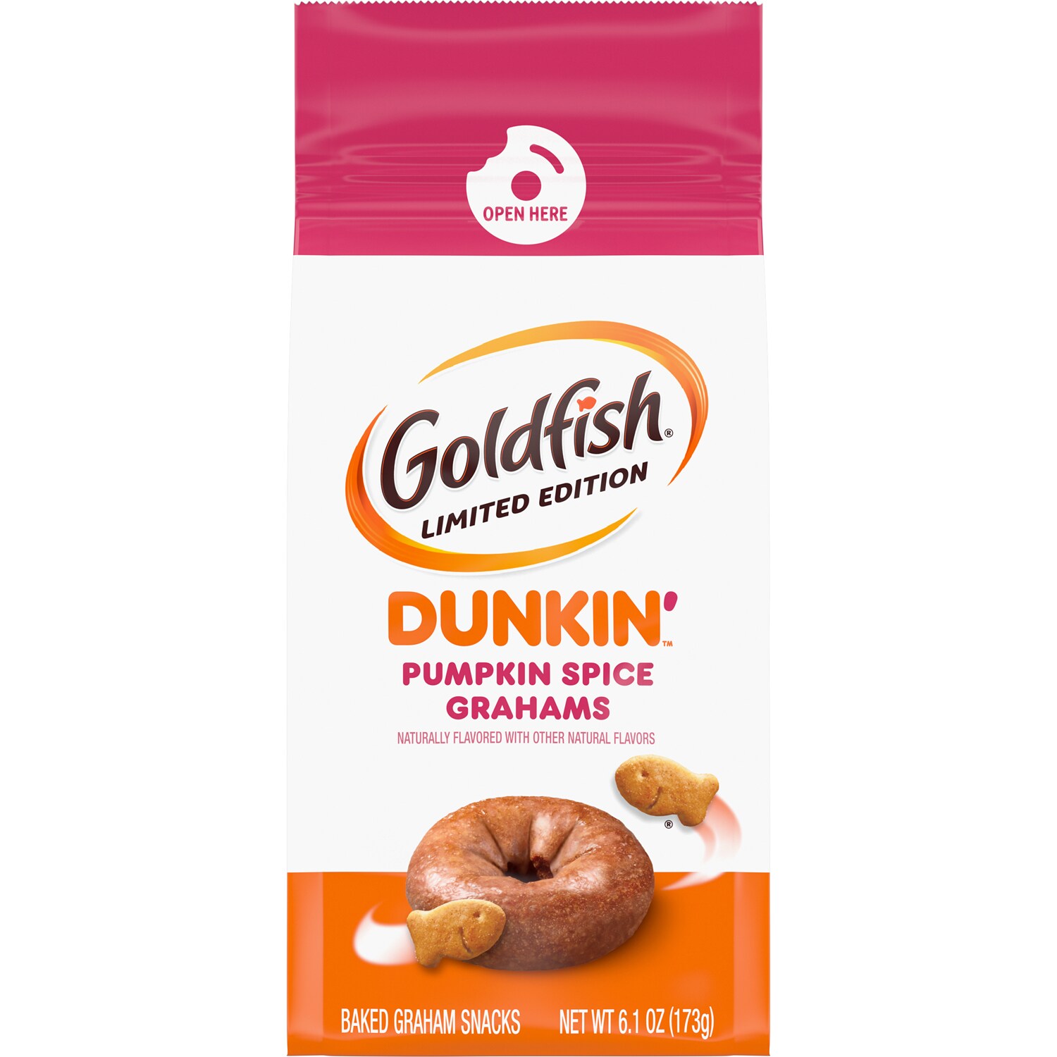 Pepperidge Farm Goldfish Dunkin' Crackers, Pumpkin Spice Grahams