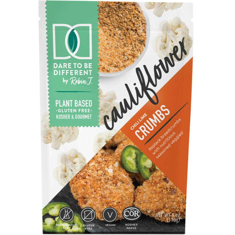Dare to Be Different Cauliflower Crumbs, Chili Lime