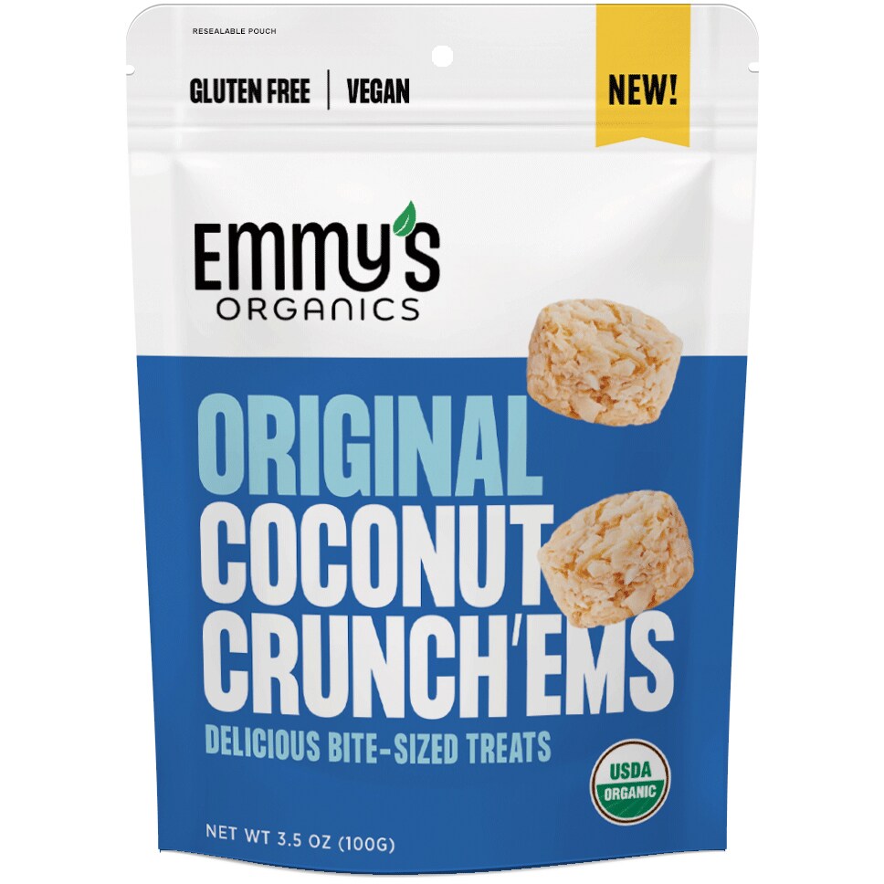Emmy's Organic Coconut Crunch'ems, Original