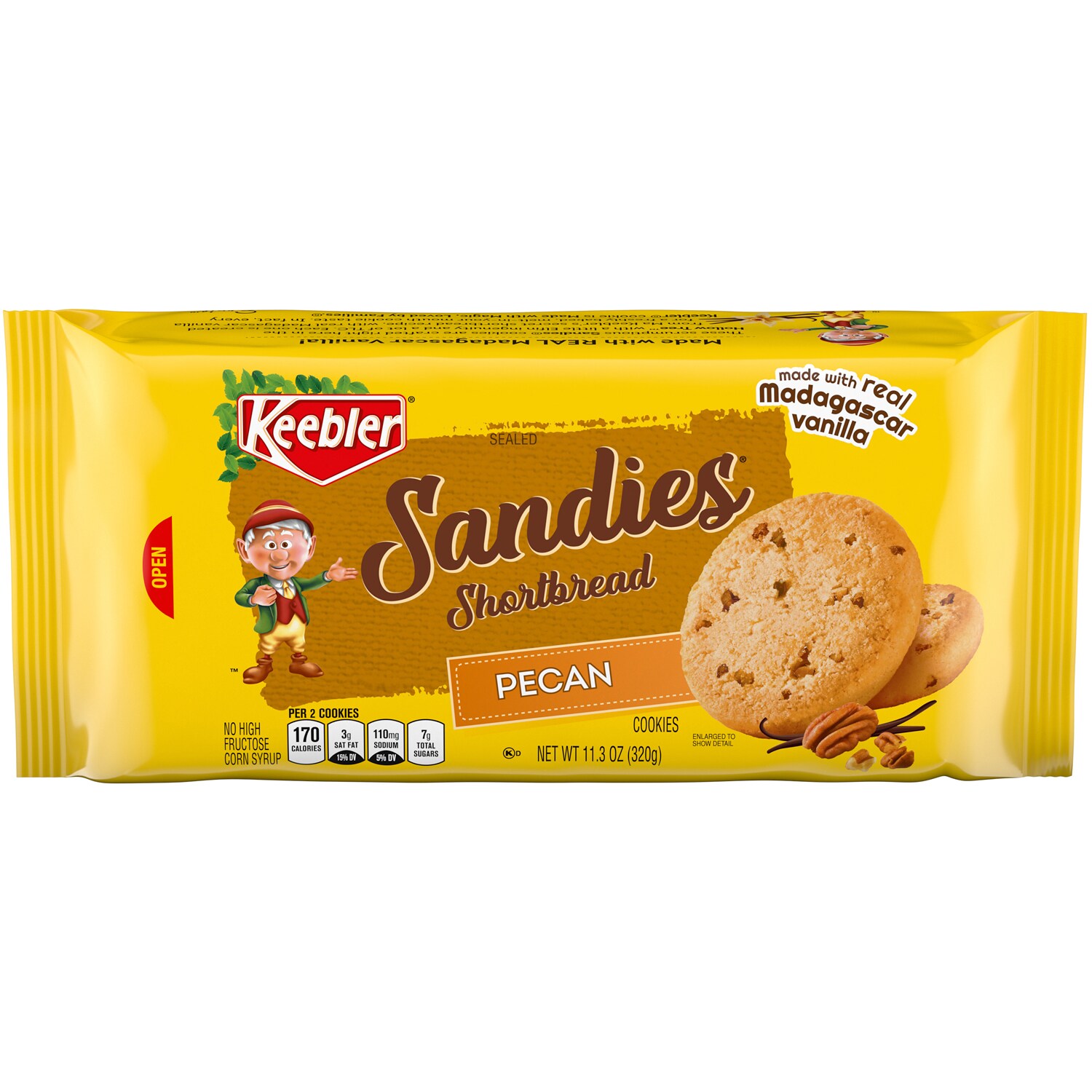 Keebler Sandies Shortbread Cookies, Pecan
