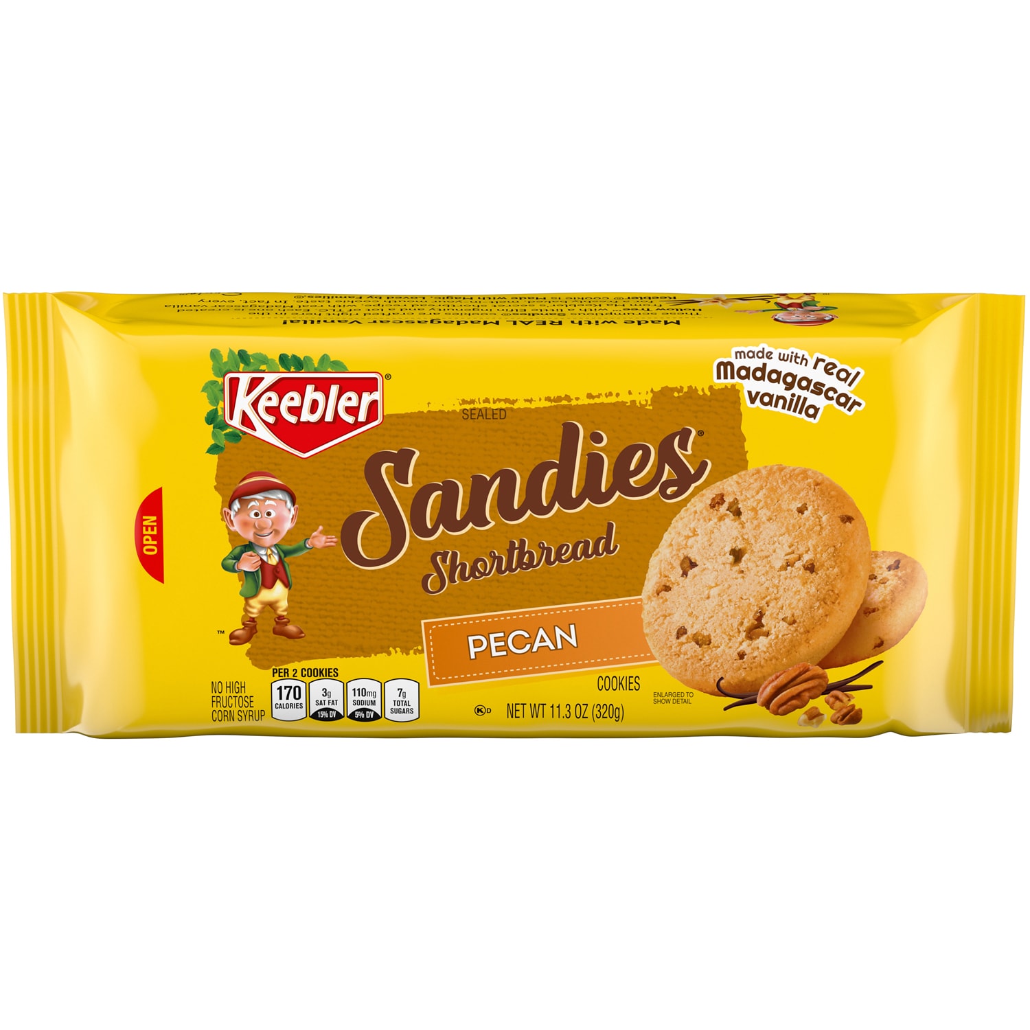 Keebler Sandies Shortbread Cookies, Pecan