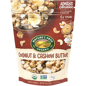 Nature's Path Organic Crunchy Granola, Coconut & Cashew Butter