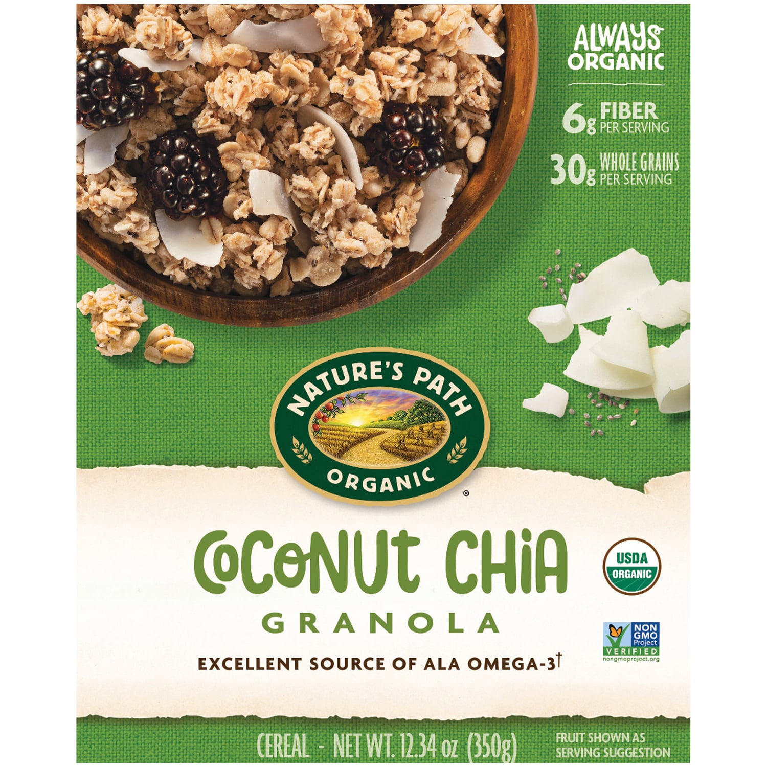 Nature's Path Organic Granola, Coconut Chia