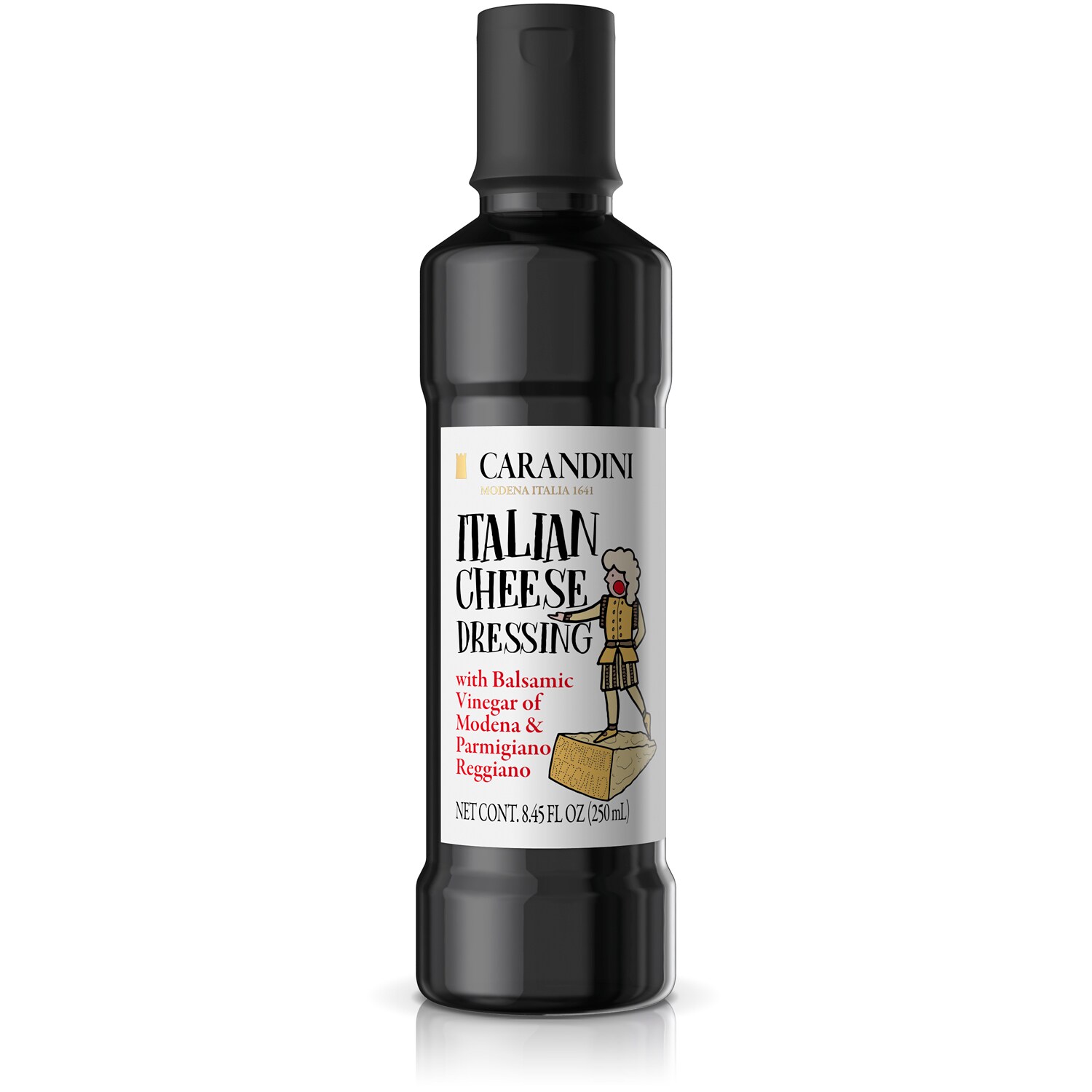 Carandini Italian Cheese Dressing, Balsamic Vinegar of Modena & Parmigiano Reggiano