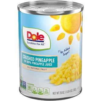 Dole Crushed Pineapple in Juice
