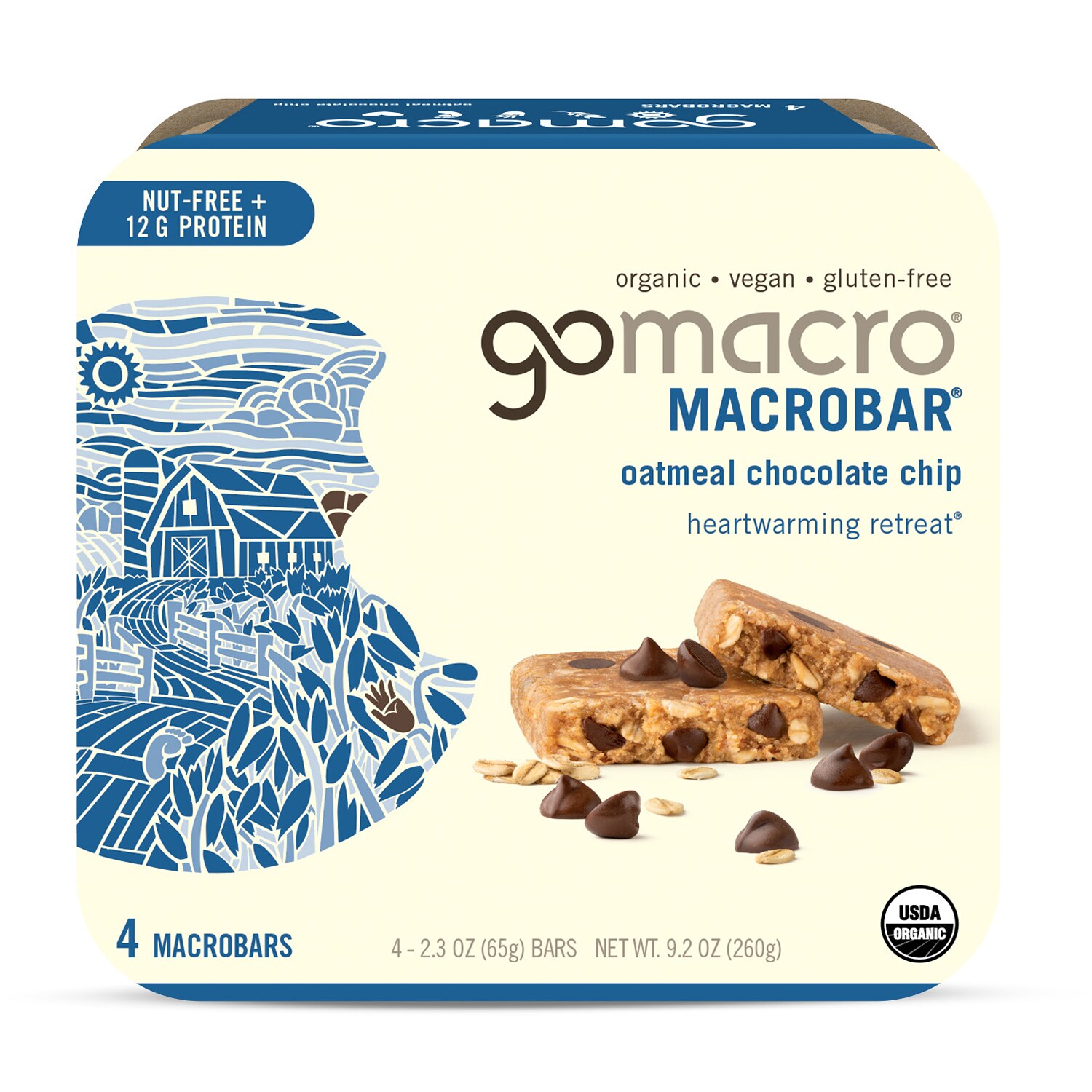 GoMacro Macrobars, Oatmeal Chocolate Chip FreshDirect