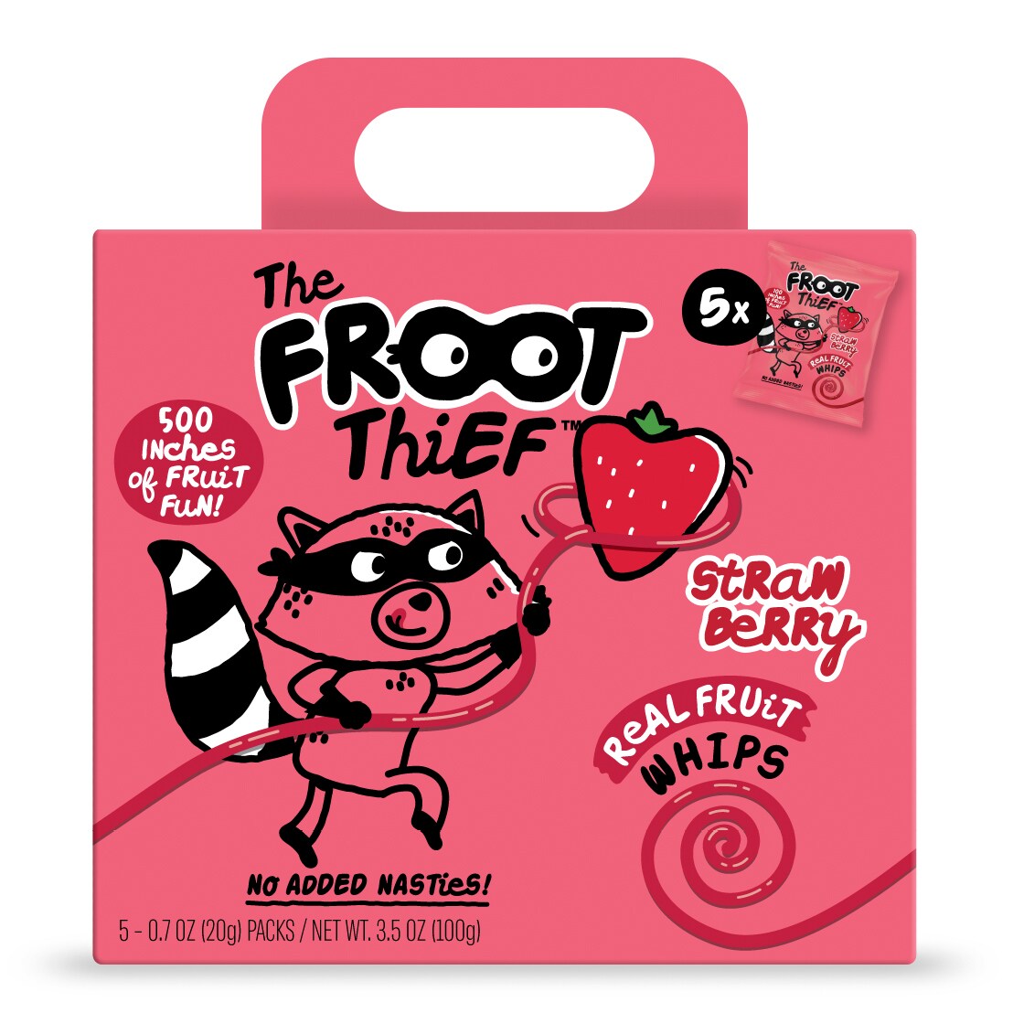 The Froot Thief Real Fruit Whips, Strawberry
