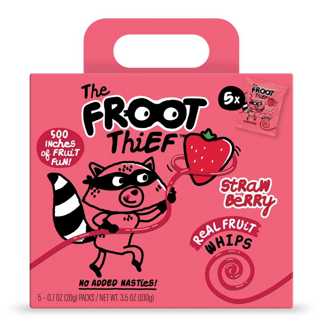The Froot Thief Real Fruit Whips, Strawberry