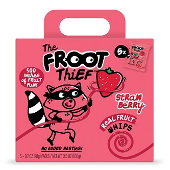 The Froot Thief Real Fruit Whips, Strawberry