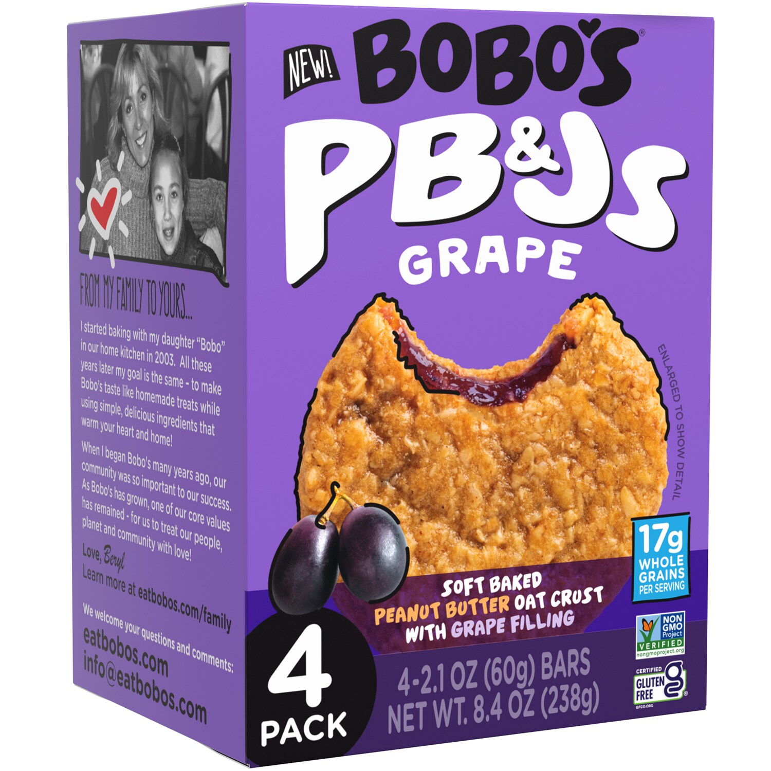 Bobo's PB&Js, Grape