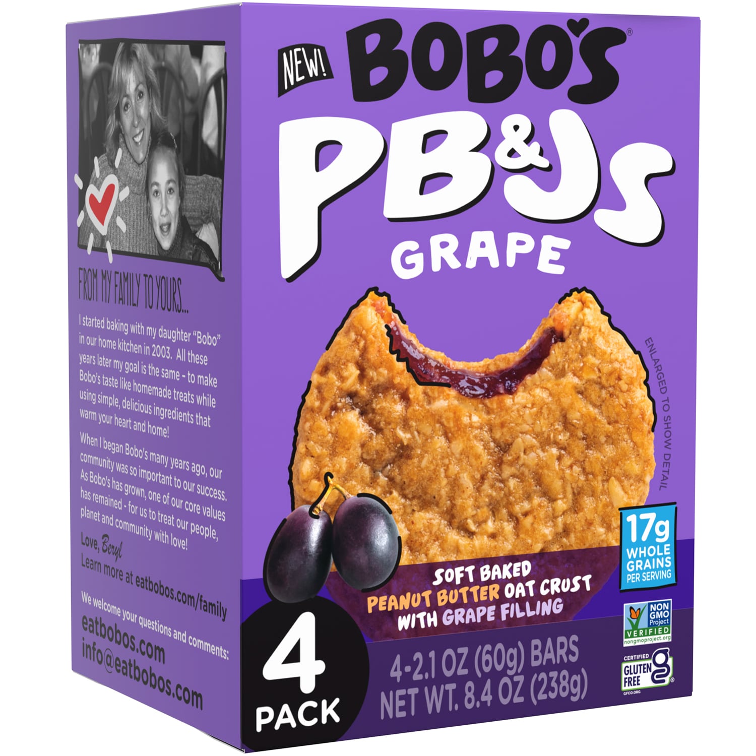 Bobo's PB&Js, Grape
