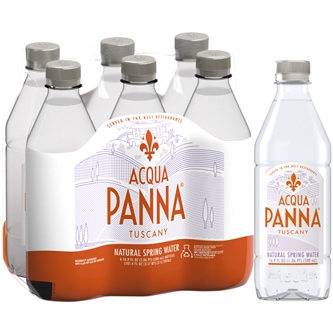 Acqua Panna Natural Spring Water, Plastic Bottles