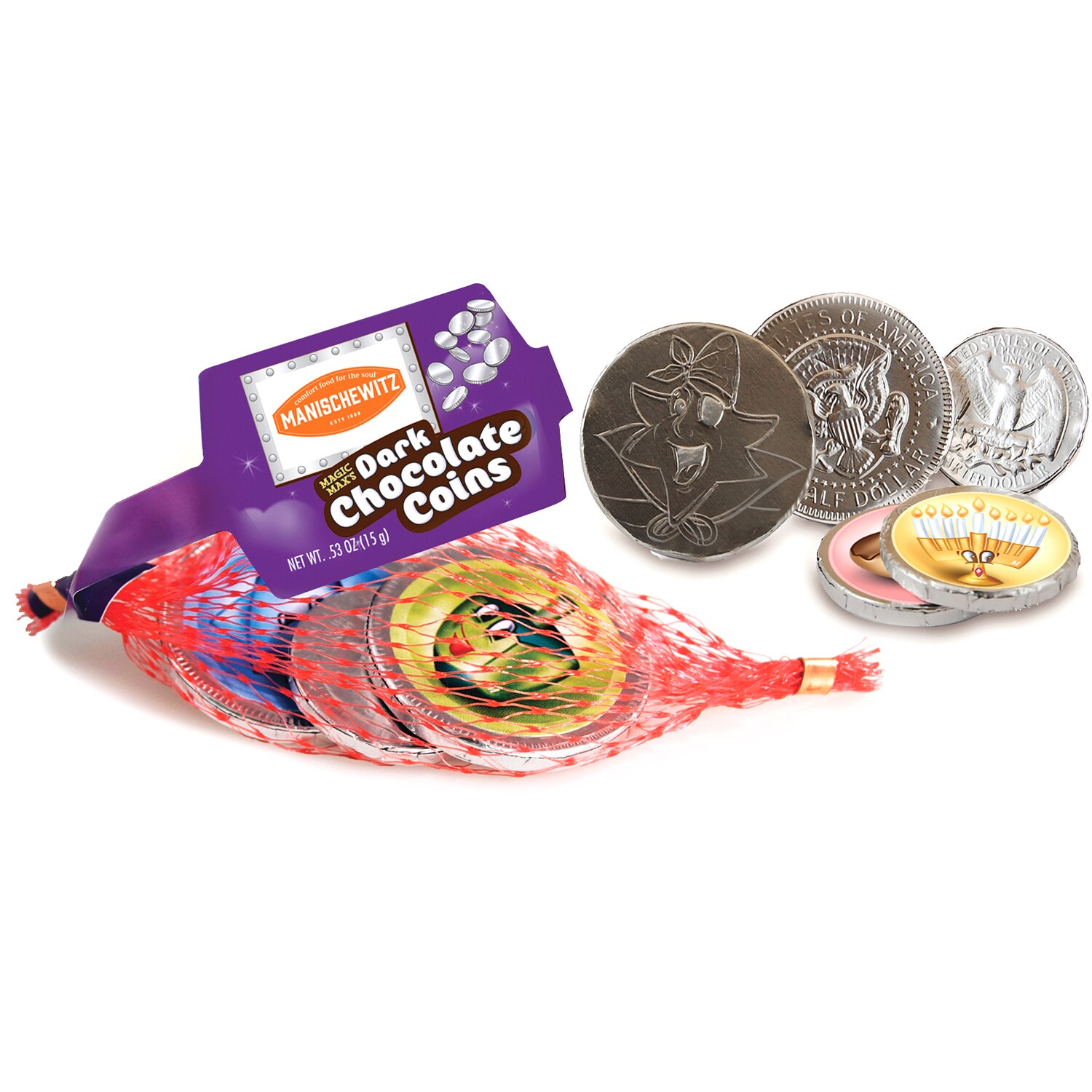 Manischewitz Dark Chocolate Coins