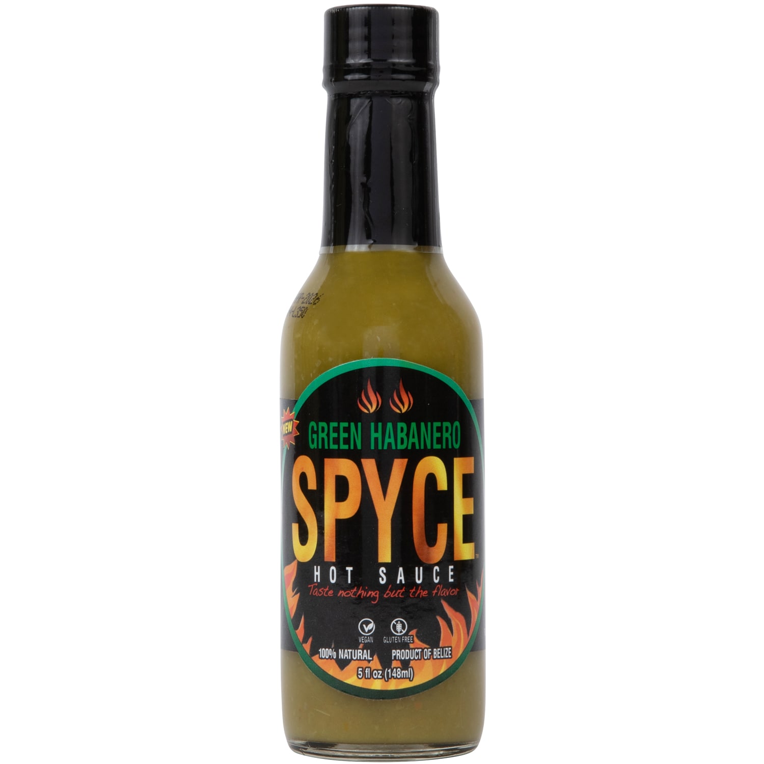 Spyce Hot Sauce, Green Habanero
