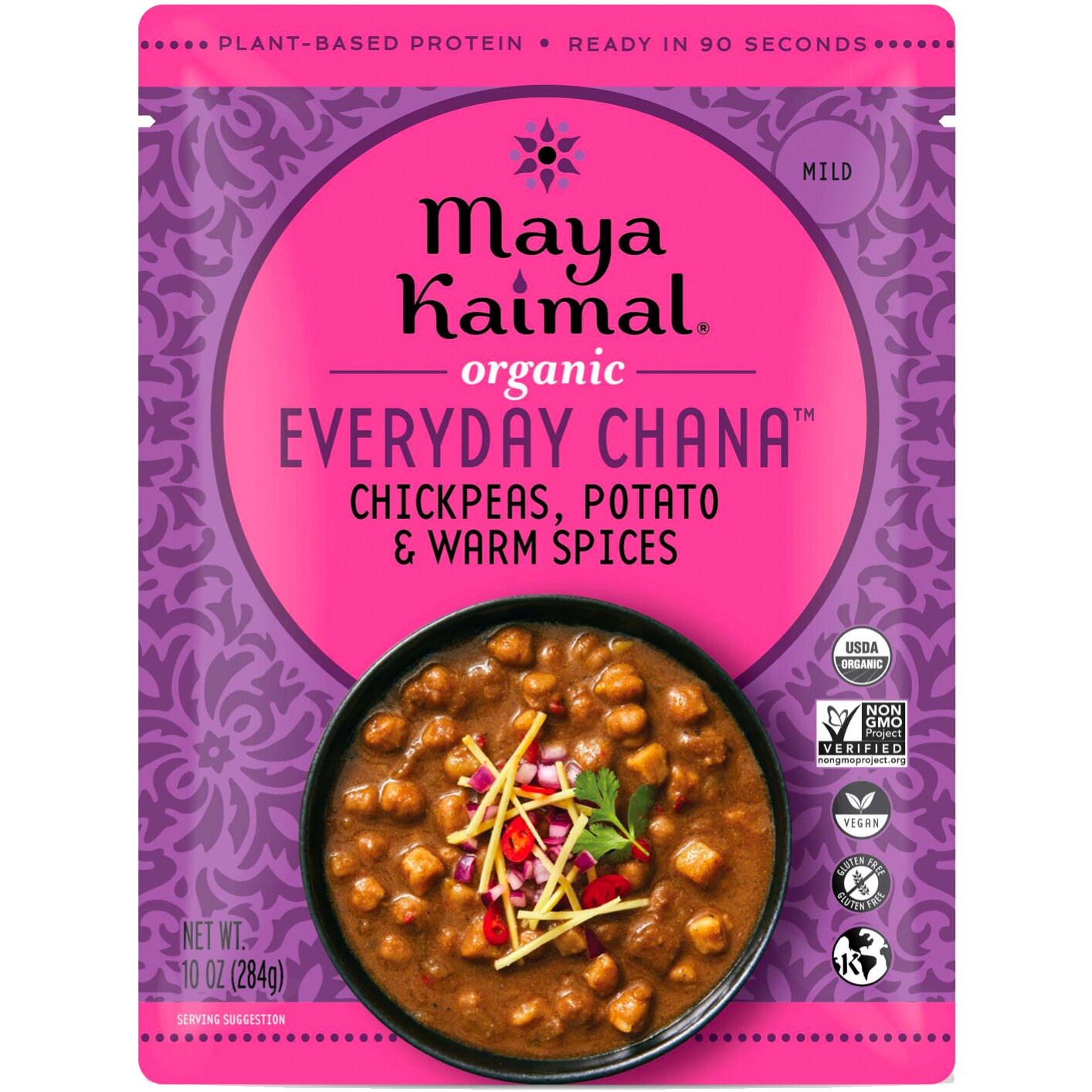 Maya Kaimal Organic Everyday Chana, Chickpeas, Potato & Warm Spices