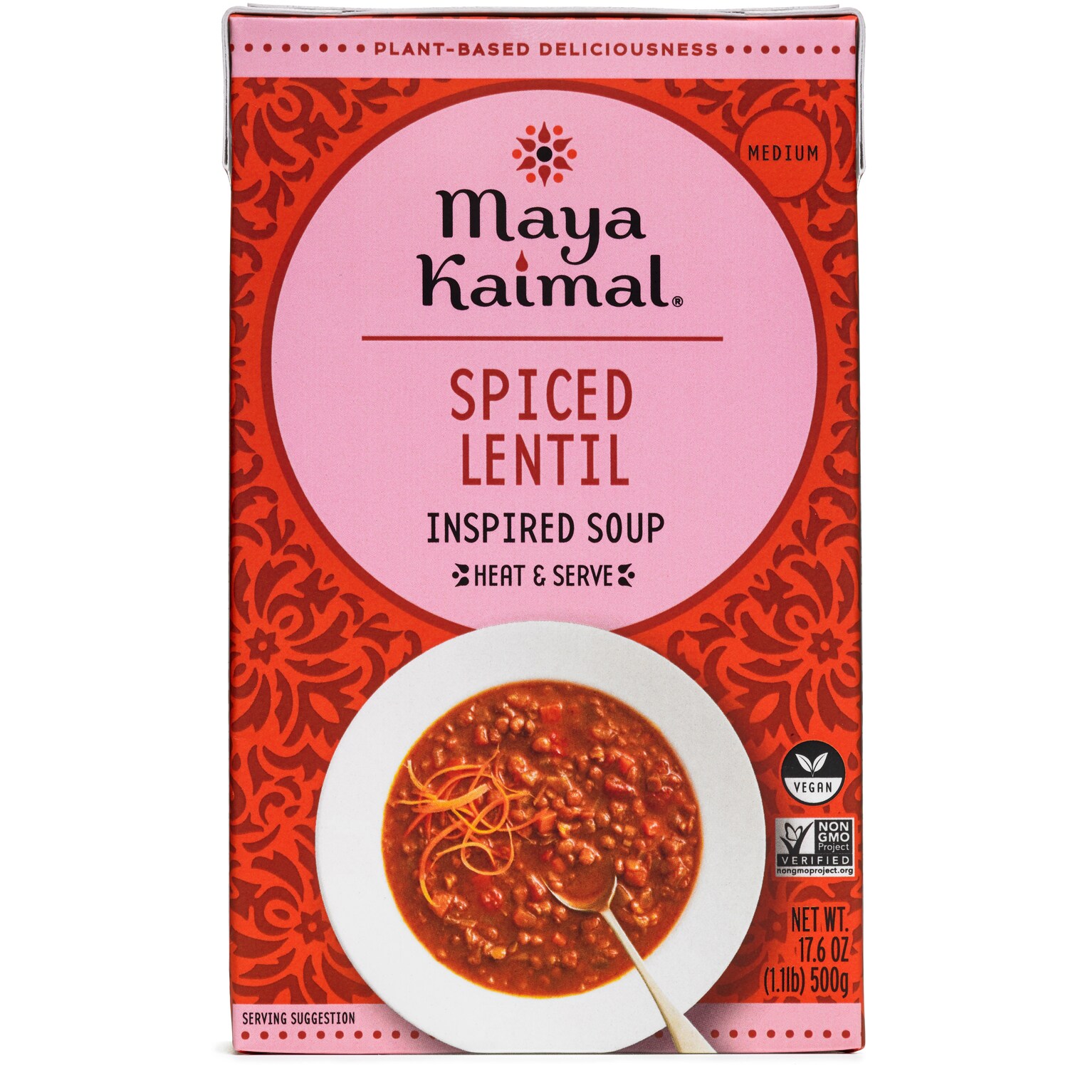 Maya Kaimal Soup, Spiced Lentil