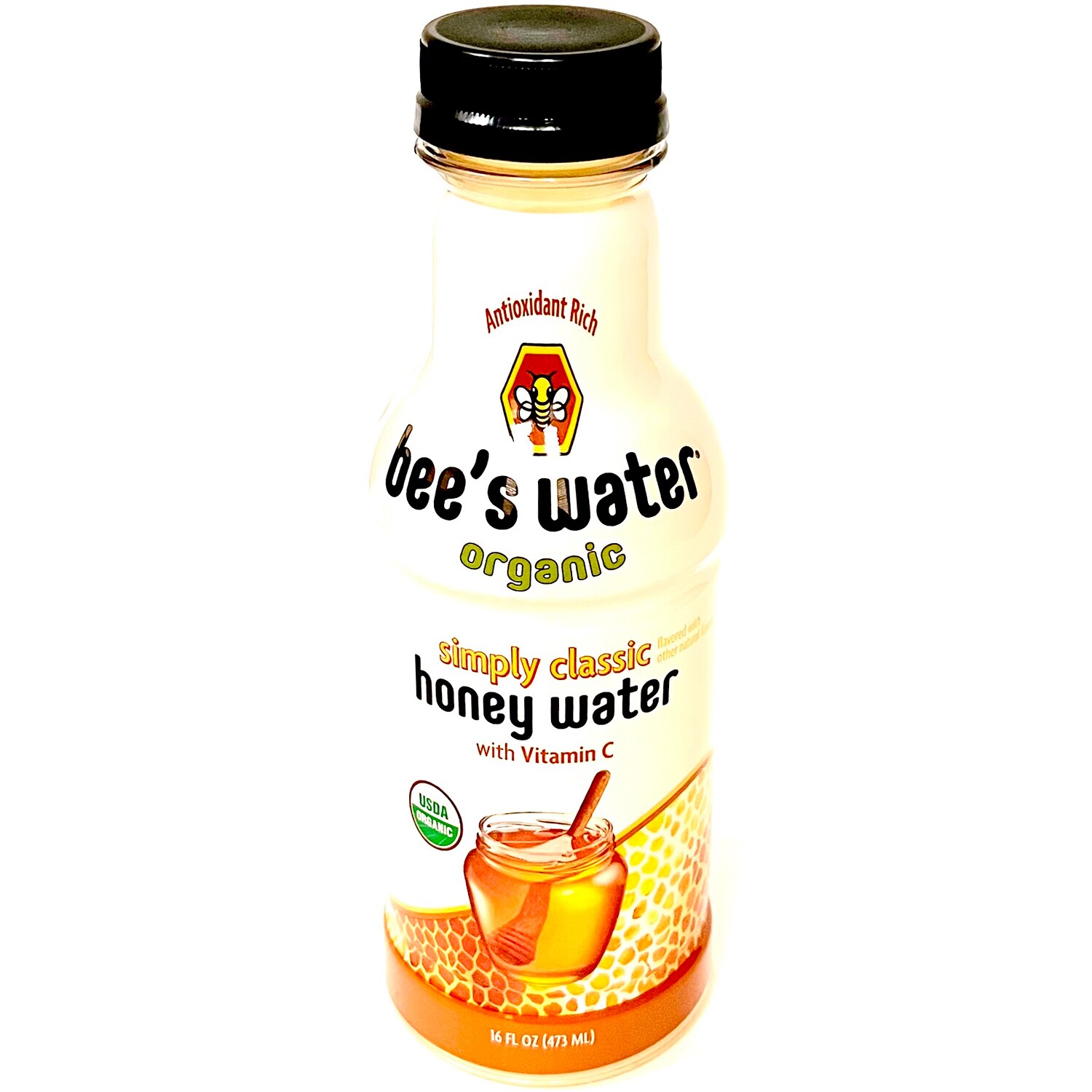 Bee's Water Organic Honey Water, Simply Classic, Plastic Bottle