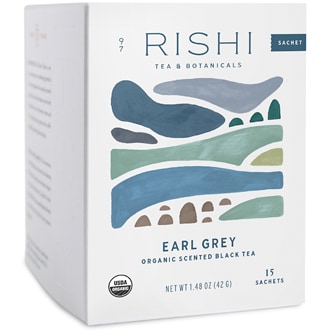 Rishi Organic Scented Black Tea, Earl Grey
