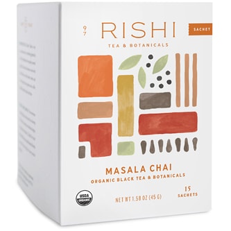 Rishi Organic Black Tea & Botanicals, Masala Chai