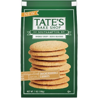 Tate's Bake Shop Cookies, Snickerdoodle