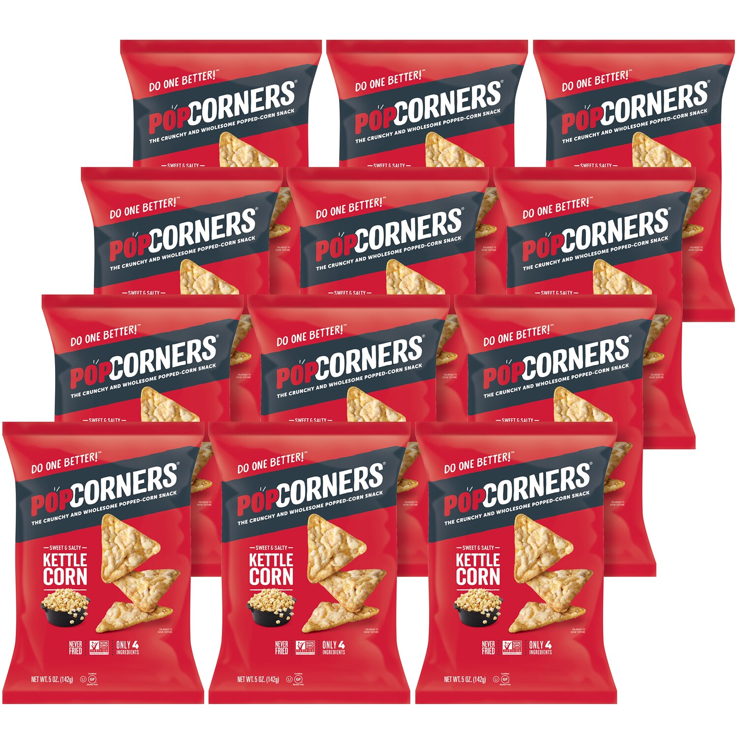 PopCorners Kettle Popped Corn Chips, Case