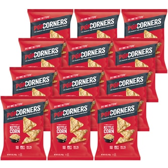 PopCorners Kettle Popped Corn Chips, Case