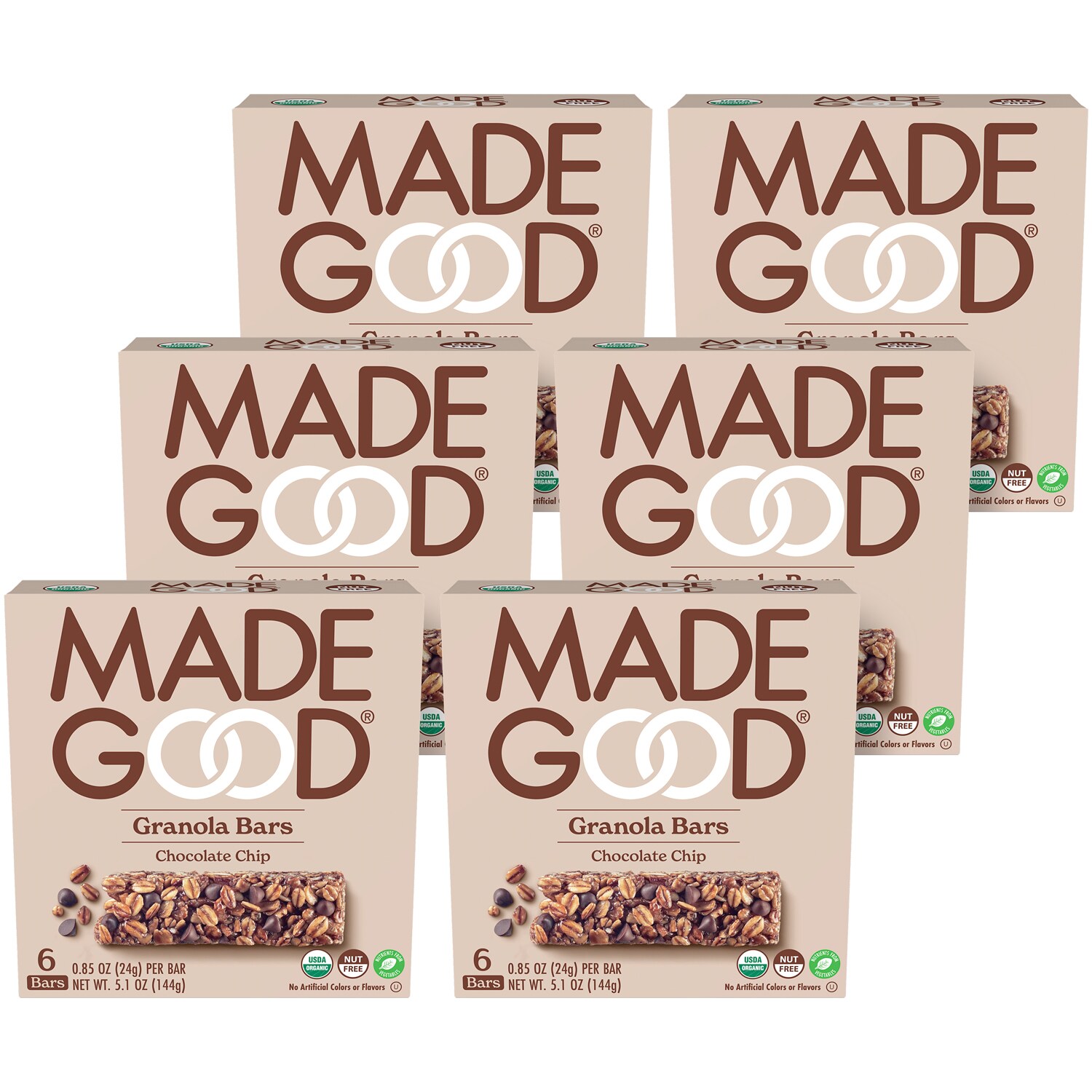 Order Made Good Granola Bars, Chocolate Chip, Case Fast Delivery