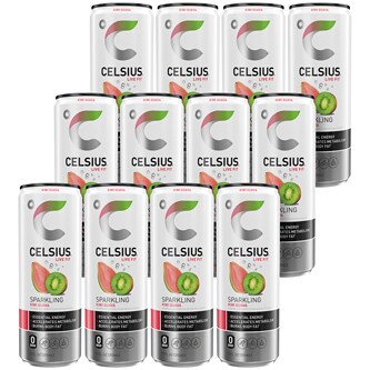 Celsius Sparkling Energy Drink, Kiwi Guava, Cans