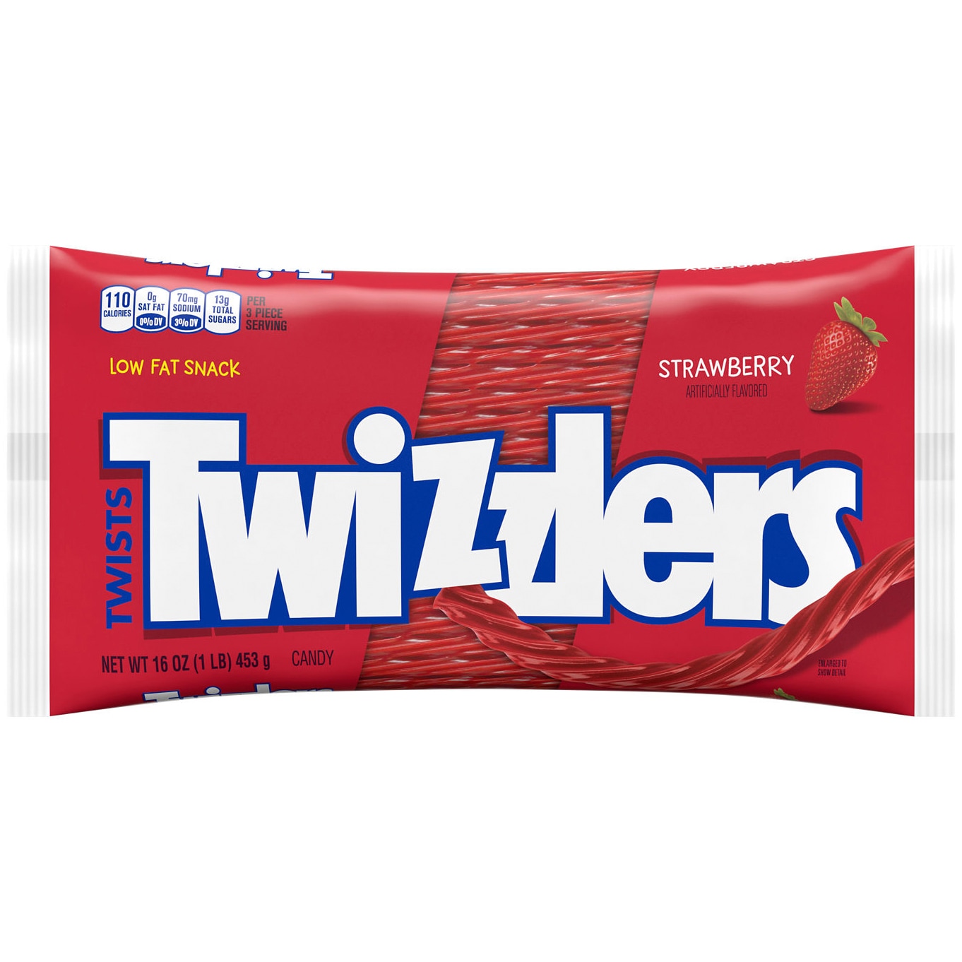 Twizzlers Strawberry Licorice Twists