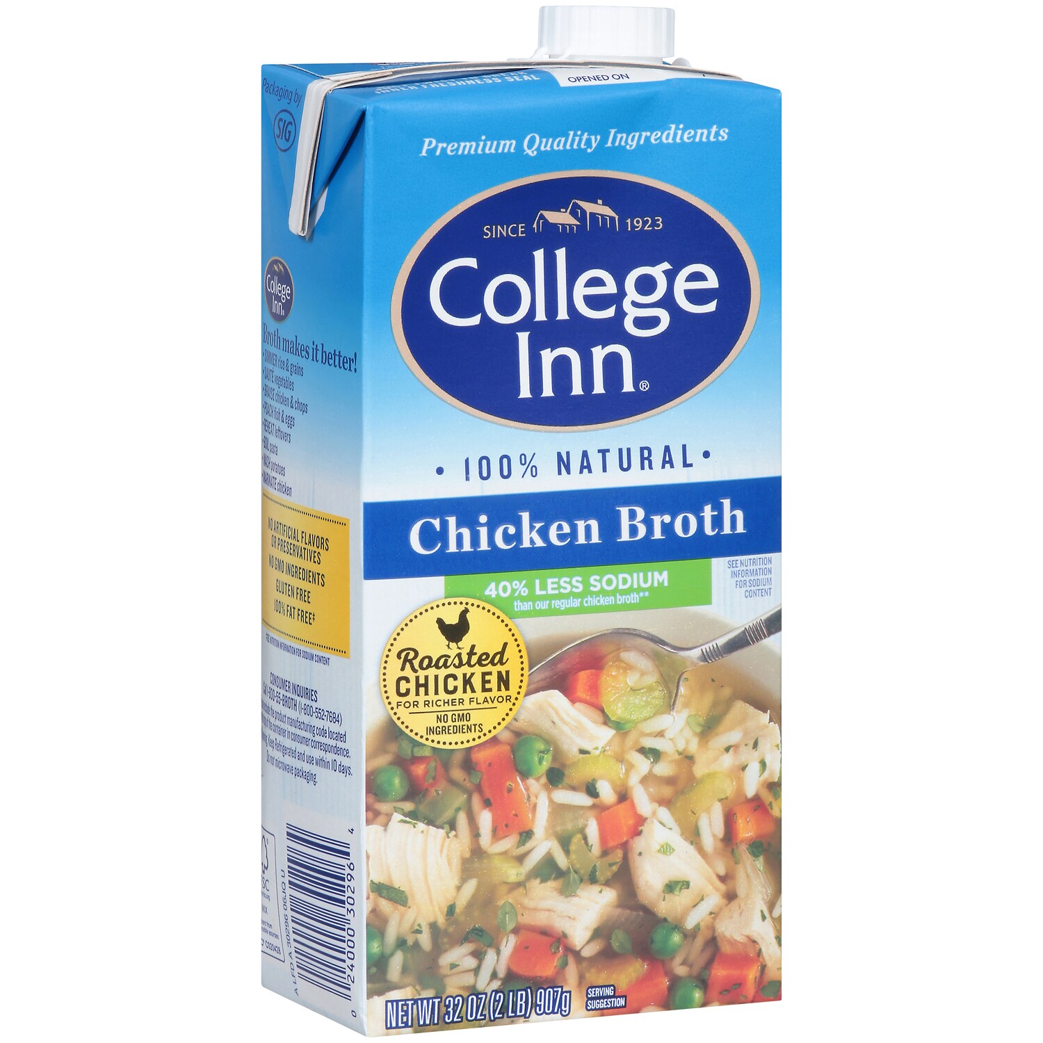 College Inn Fat Free and Lower Sodium Chicken Broth