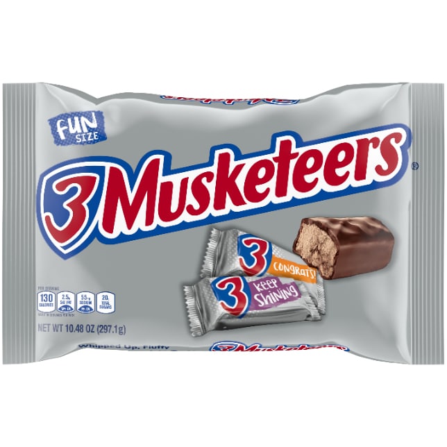 3 Musketeers Fun Size