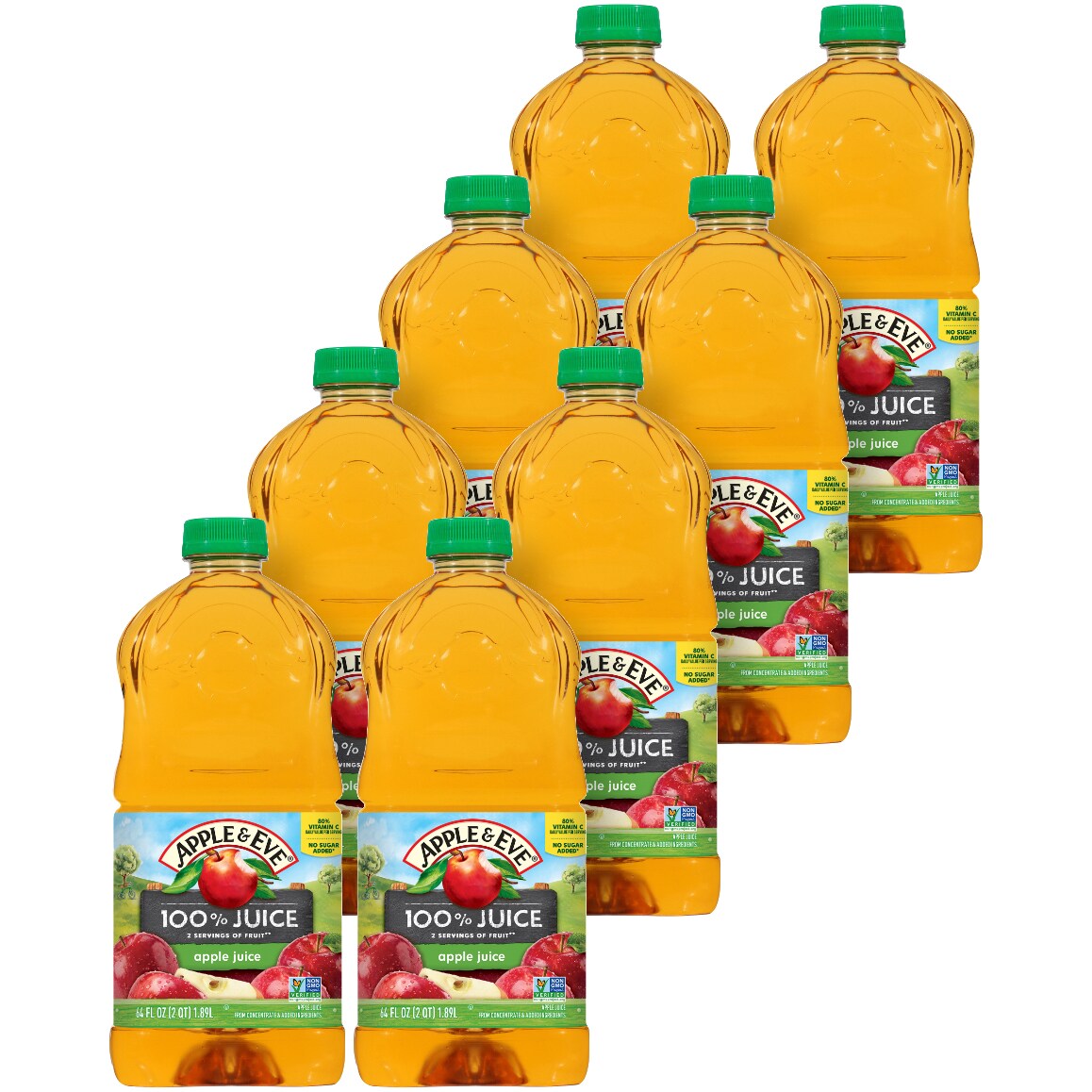 Apple & Eve Clear Apple Juice, Plastic Bottles